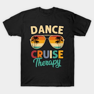 Dance Cruise Therapy Cruise vacation Matching Family 2024 T-Shirt